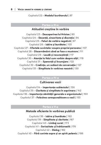 vocea umana in vorbire si cantare cuprins2